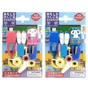 【CHL】IWAKO 橡皮擦 日本 學生 上學 文具用品 書包 鞋子 御守 文具組 ER-BRI015