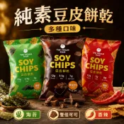 The Vegan樂維根 豆皮咔滋脆 素食 蛋白餅乾 蛋白點心 零食 健身零食 素食蛋白餅乾 高纖 低熱量 電子發票