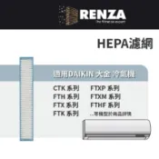 適用 Daikin 大金 CTK FTH FTX FTK FTXP FTXM FTHF 系列 分離式冷氣 HEPA濾網
