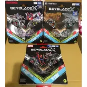 全新現貨-BEYBLADE X 戰鬥陀螺 暴龍 滄龍 / 蜘蛛人 猛毒 / 金鋼王 天王星 MARVEL 漫威（無QR)