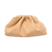 【DOKODEMO】【二手】Bottega BOTTEGA VENETA Second Bag Clutch Bag The Pouch Beige Leather The Pouch Women's Used A
