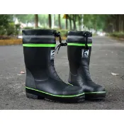 雲渡小鋪 【全館免運】紐約男款 中筒鋼頭鞋 雨鞋 雨靴 防砸防滑加絨靴 加棉保暖防水鞋 釣魚勞保鞋