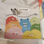全球選品1館 生活百貨 入戶門地墊家用玄關大門口pvc絲圈門墊進門蹭土腳墊防滑地毯墊子