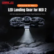 適用於 DJI NEO 2 無人機發光向下探照燈高度三腳架航拍發光三腳架攝影neo2配件