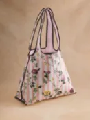 【Cath Kidston】Climbing Rose 立體購物肩背包