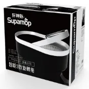 Supamop好神拖 旗艦系列智能三效旋轉拖組 (1桶1拖2布)