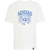 (店+)【adidas 愛迪達】KA2962 adidasT恤字母印花足球圖案圓領短袖 中小童