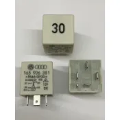 犀牛電裝全新VW福斯T4繼電器奧迪30號繼電器165906381汽車電裝維修保險絲盒電源控制替代零件老車冷氣空調風扇用款