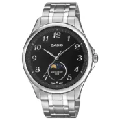大高雄鐘錶城 CASIO 卡西歐 MTP-M110D-1AV 經典設計 時尚月相不銹鋼腕錶 黑 42.5mm｜樂天領券現折★全館特惠中★指定刷卡回饋10%