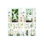 (店+)附發票♥北歐綠植麋鹿系列門簾 ♥ 加厚棉麻布藝門簾 龜背葉藤蔓芭蕉葉簾子 長簾短簾 半簾全簾 加寬隔斷簾掛簾臥室遮擋