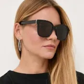 【YSL】膠框抗UV太陽眼鏡(SLM105/F-001)