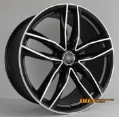 【員林 小茵 輪胎 舘】類AUDI RS6 原廠樣式18吋 5X112 8J ET35/45 消光黑車面 適用VAG車系