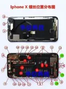 全球享✨適用蘋果 X主機板螺絲iPhone XS超螺 XR尾插底部螺絲 XSMAX整套螺絲