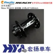 Pacific原廠前輪花鼓Reach R20 T20 STD  GT用修補件24孔15*100mm