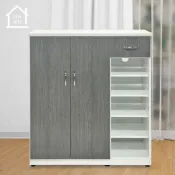 3.2尺二門一抽開放塑鋼鞋櫃 2026新色上市 防水塑鋼家具【巧沐家具】