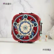 全球選品1館 生活百貨 境新品3D立體拼圖木製DIY八音盒四葉草飾品盒拼裝禮物浙江麥太保