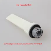 HYUNDAI 1 件適用於現代 IX35 汽車大燈轉向信號燈座 PY21W 燈泡插座配件
