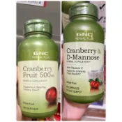 【Star代購】 GNC 天然草本 Cranberry & D-Mannose 蔓越莓 甘露糖