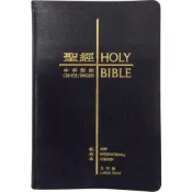 中英聖經 NIV/和合本對照.大字版.硬面/仿皮/皮面.黑.中型.分享.聖靈.晨更.靈命更新.小組.禮品