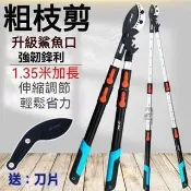 【川澤百貨】多功能園藝剪刀 加長伸縮高枝修剪樹枝剪刀 籬笆剪 粗枝剪 修枝剪 強力粗枝專用剪刀