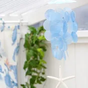【預訂】菲律賓製 水母形天然貝殼吊飾
