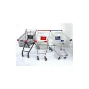 (店+)限時特惠超市購物車物業小推車商場手推車傢用倉庫理貨車買菜購物小拉車