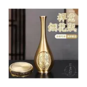 (店+){RY}純銅花瓶  桌面花瓶 銅花瓶 佛堂花瓶 供佛花瓶 八仙花瓶 單支花瓶 拜拜花瓶 神明花瓶 花瓶佛具 觀音瓶