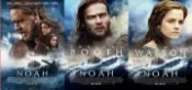 C電影酷卡明信片 挪亞方舟 Noah（一套3款）艾瑪華森珍妮佛康納莉羅素克洛安東尼霍普金斯尼克諾特道格拉斯布斯雷溫斯頓