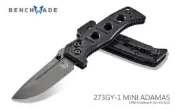 〈刀之林〉Benchmade Mini Adamas AXIS折刀/黑柄黑平刃-特價