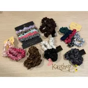 ★Kazshop凱絲小賣店★L.Erickson絲質/布質大腸圈(小款/迷你款)★現貨