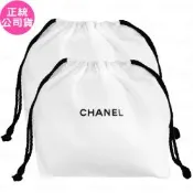 CHANEL 香奈兒 經典防塵束口袋*2(公司貨)