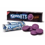 韓國 OREO × BTS 聯名夾心餅乾 100g｜黑糖煎餅風味 韓式甜餅 13種特殊設計 隨機包裝 韓國進口零食
