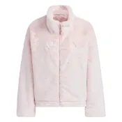 【ADIDAS】愛迪達 WARM JKT 女裝 休閒 立領 毛絨 外套 -JJ1080