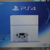 PS4主機CUH-1207A 500GB 冰河白含原盒說明書