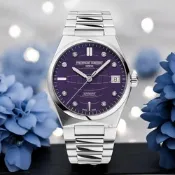 CONSTANT 康斯登 Highlife  Ladies 高雅時尚機械錶-34mm藍/FC-303PD2NH6B