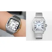 (店+)ICHco 實體門市 臺灣ICH Watches 山度士Santos 自動機械錶-男錶女錶手錶日本星辰8215機芯精工 seiko NH35芯