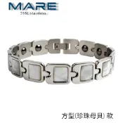 § 全館7折 § 【Mare】㊣316L白鋼手鍊：方型(珍珠母貝)  款【售後服務&保固12個月】
