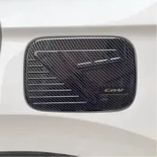 (店+)適用於CRV 6代 油箱蓋碳纖維紋路飾板HONDA CRV水轉印 卡夢內裝 改裝 防刮 耐磨