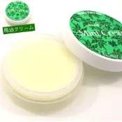(店+)日本直送 北海道限定 北見薄荷馬油保濕霜 20g 保濕膏 萬用膏 滋潤 乾燥肌 涼感 舒緩 修護