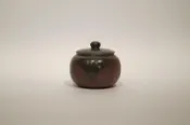 〈羅石〉2-11柴燒茶倉_茶罐_自然落灰_手拉坏_手作_茶餅_茶葉_精美茶具_獨一無二_五穀文化村陶瓷觀光工廠