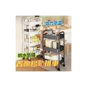 (店+)🔥置物架  全鐵製收納推車 美容推車 推車收納  置物推車 置物籃推車 三層推車 推車置物架 層架 角鋼置物架