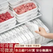 【嚴選】日本冰箱保鮮盒 食品級密封保鮮盒 可冷藏微波 食物保鮮收納盒 蔬菜冷凍盒 冷凍分裝盒 凍肉盒 冷凍保鮮盒 O4I