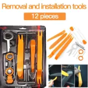 12pcs auto car radio door clip panel trim dash board removal