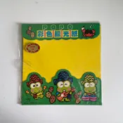 早期收藏 大眼蛙 包裝 色紙 彩色臘光紙 童年回憶 懷舊復古