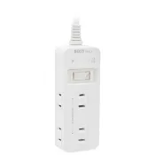 【BOSS】1開6插2P高溫斷電正側插延長線-1.8米 S-09N 紙袋裝