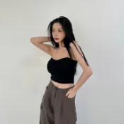【Aa.chic出清5折起】基本附罩杯細繩背心(三色).女裝/歐美/細肩帶/夏日/現貨/bratop【C323917】