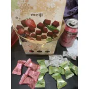 第一賣埸現貨（26/9/2）拆賣一個6元 明治 Meltykiss 綜合三種類巧克力100入#121239