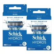 及時雨 生活好物選品 舒適牌 Hydro水次元5刮鬍刀片 4入