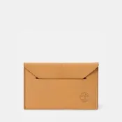 【Timberland】中性小麥色皮革信用卡夾(A5NVD231)