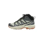(店+)【salomon】474599 SALOMON薩洛蒙 X ULTRA 360 EDGE MID GORE-TEX 圓頭系帶 中幫 登山鞋 男款 灰褐黃